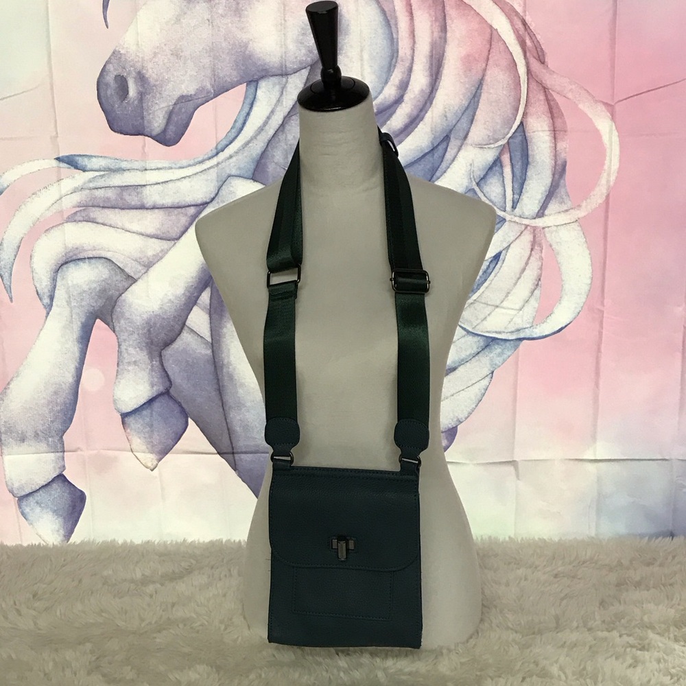 Chico's Teal Crossbody Bag